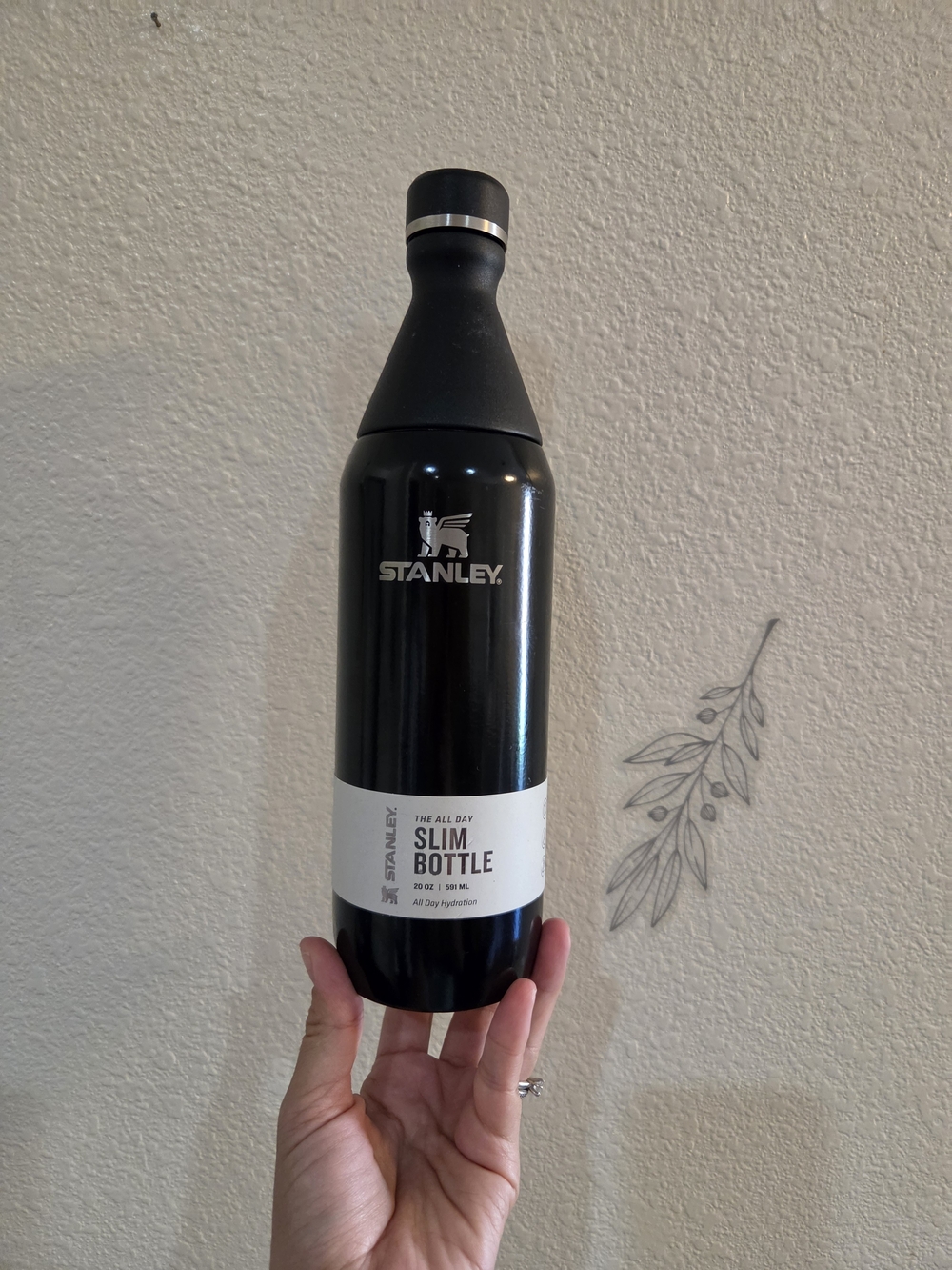 Stanley Slim Bottle - Black